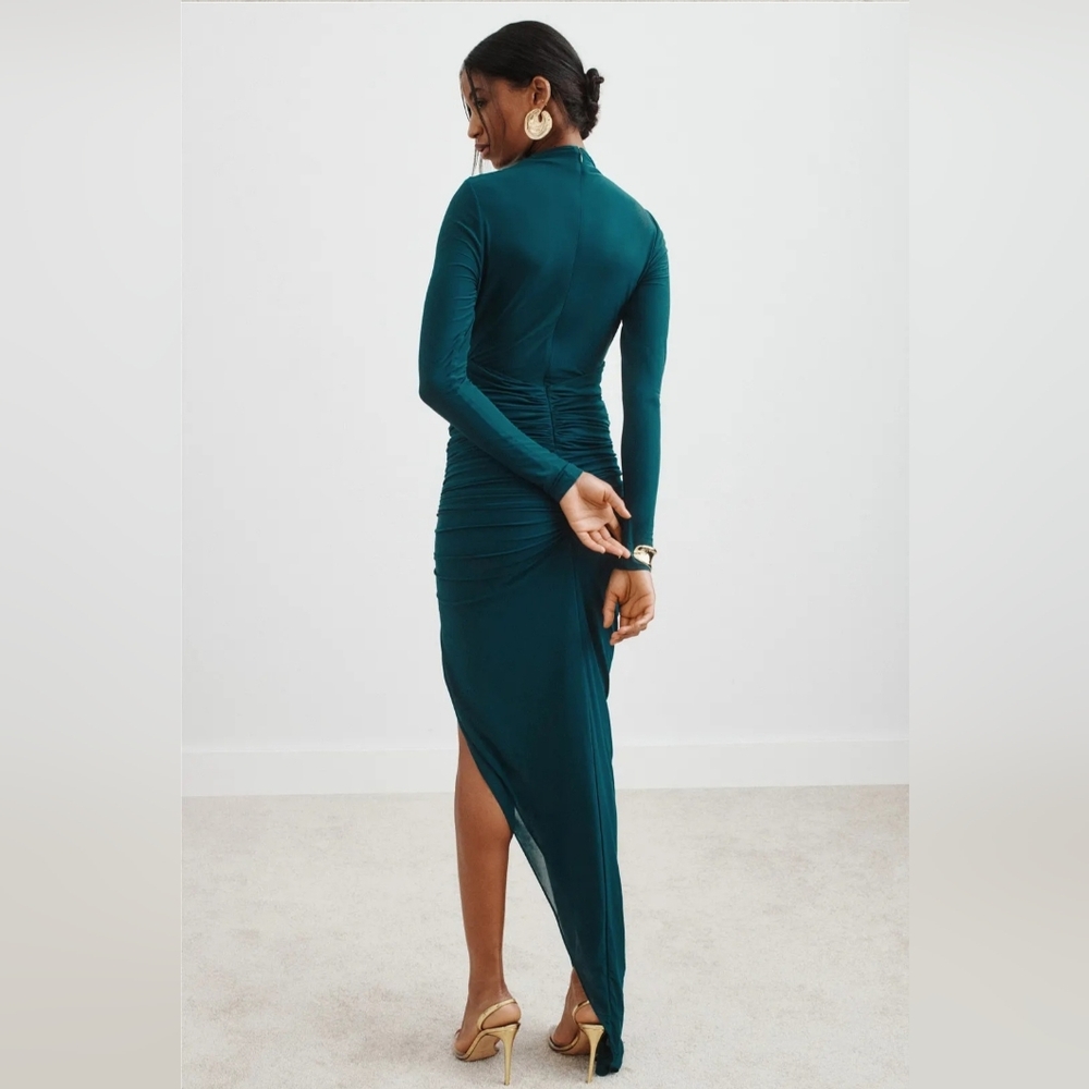 RONNY KOBO SERA WRAP DRESS SIZE M MSRP $488 - Picture 3 of 11
